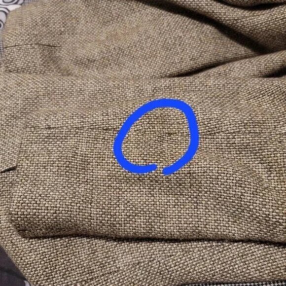 Lafayette 148 New York Tweed Wool Blend Blazer Womens Brown Jacket Size 14 - Picture 11 of 11